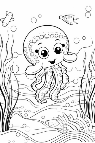 Under the Sea coloring page